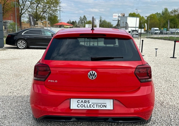 Volkswagen Polo cena 59900 przebieg: 24378, rok produkcji 2018 z Czyżew małe 137